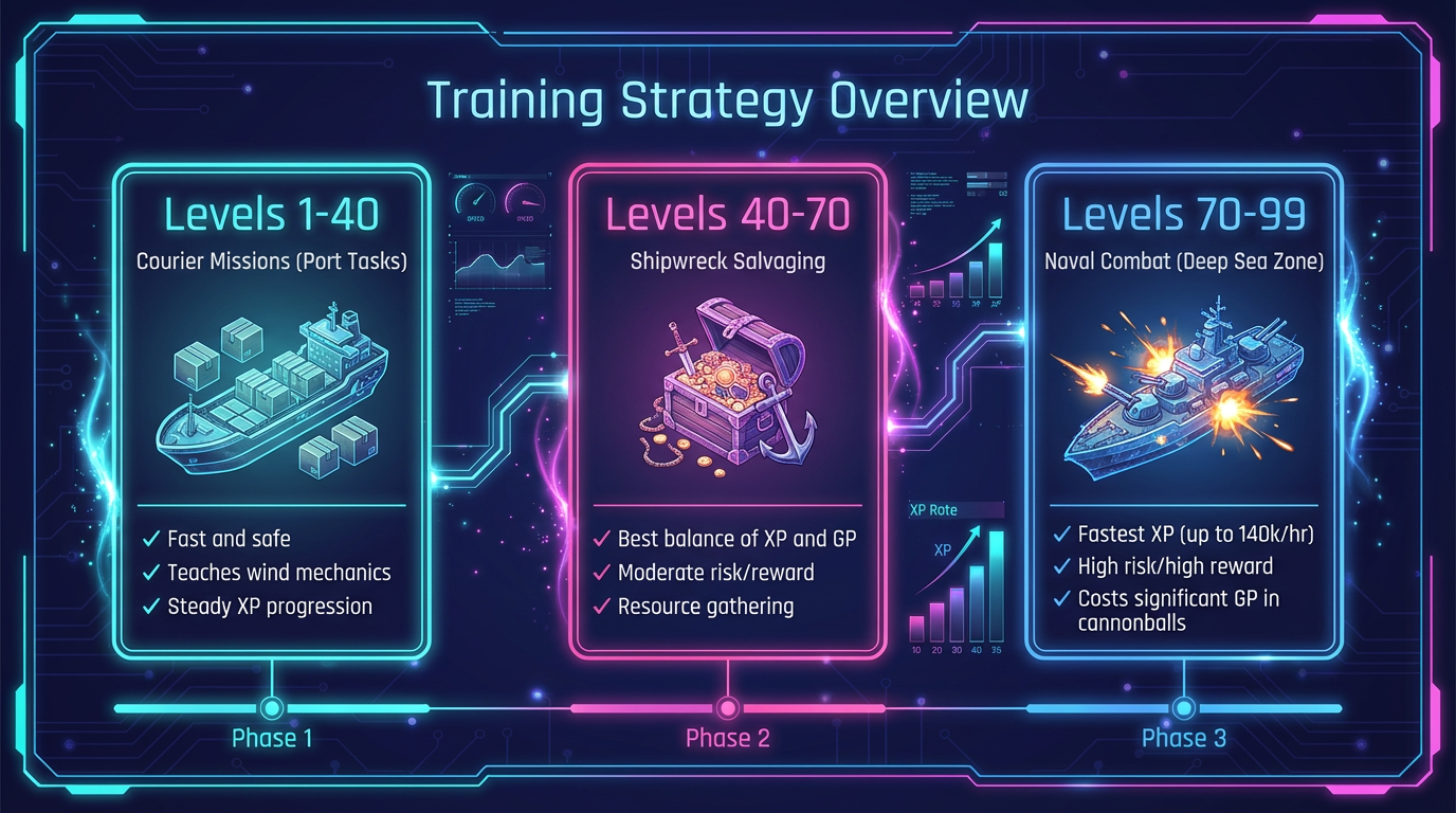 OSRS Sailing Training Strategy